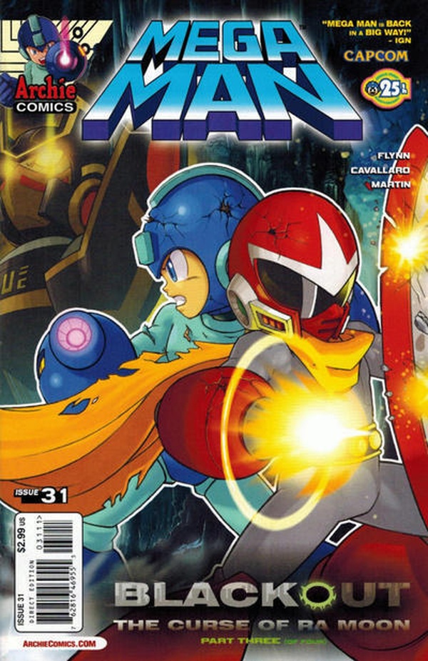 Mega Man #31 cover