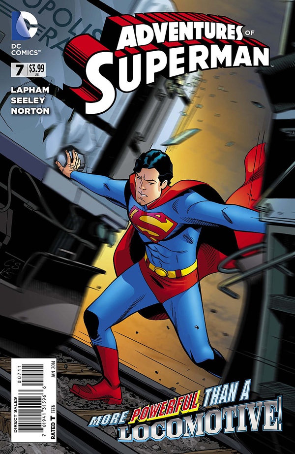 Adventures of Superman #7 cover