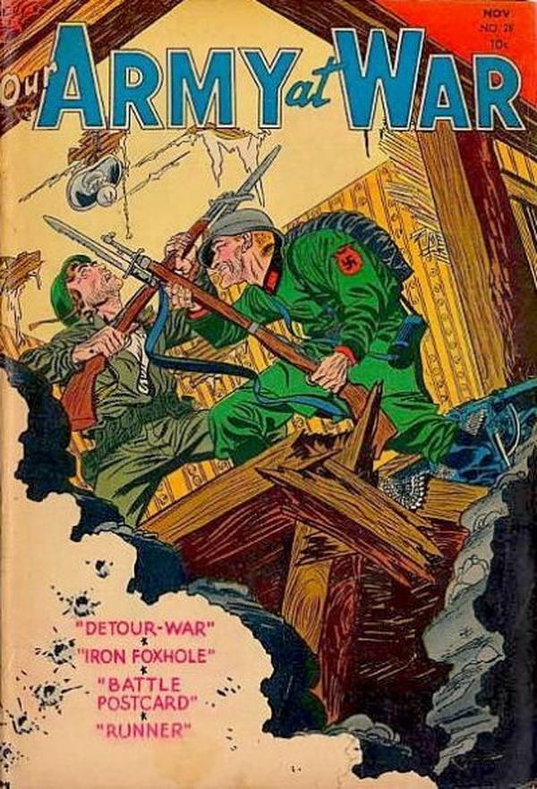 Our Army at War #28 cover