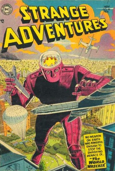 Strange Adventures #50 cover