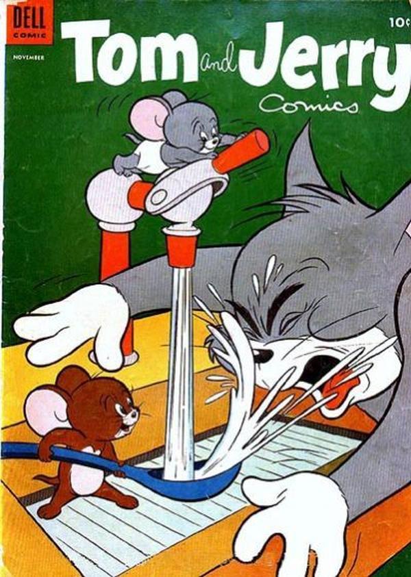 Tom & Jerry Comics #124 cover