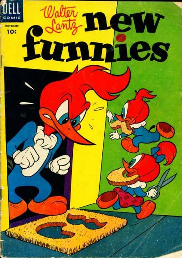 Walter Lantz New Funnies #213 cover