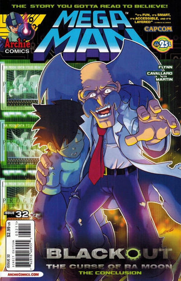 Mega Man #32 cover