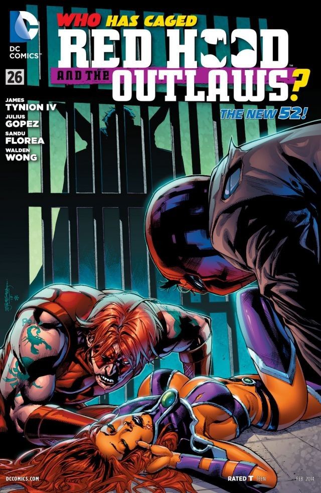 Red Hood and the Outlaws #26 cover