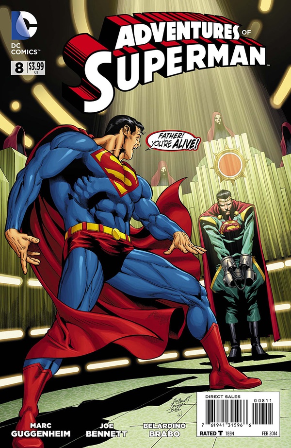 Adventures of Superman #8 cover