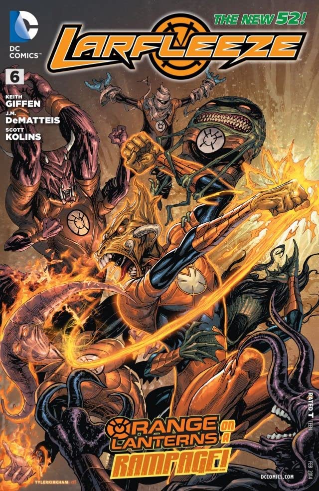 Larfleeze #6 cover