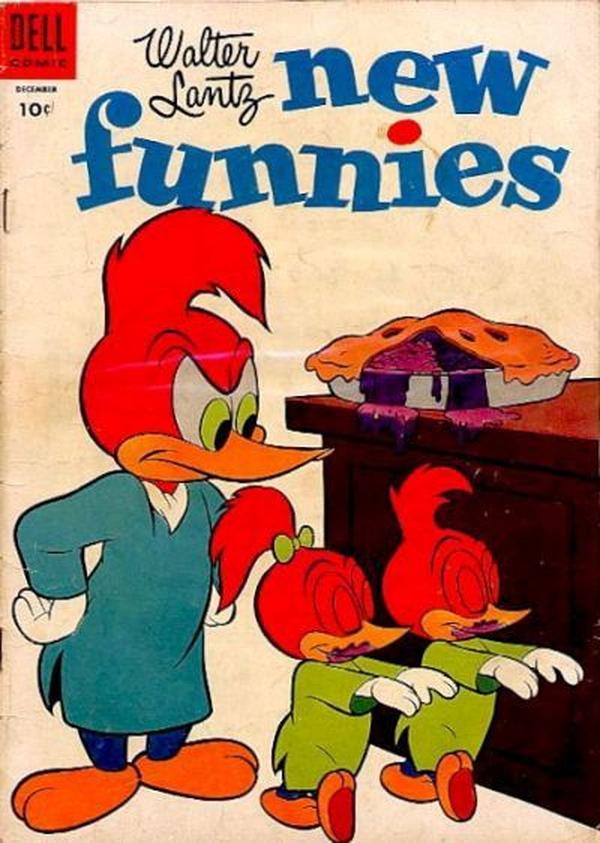 Walter Lantz New Funnies #214 cover