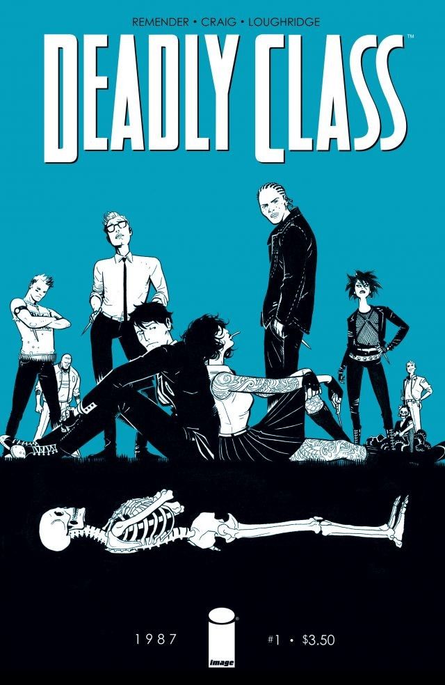 Deadly Class #1 cover