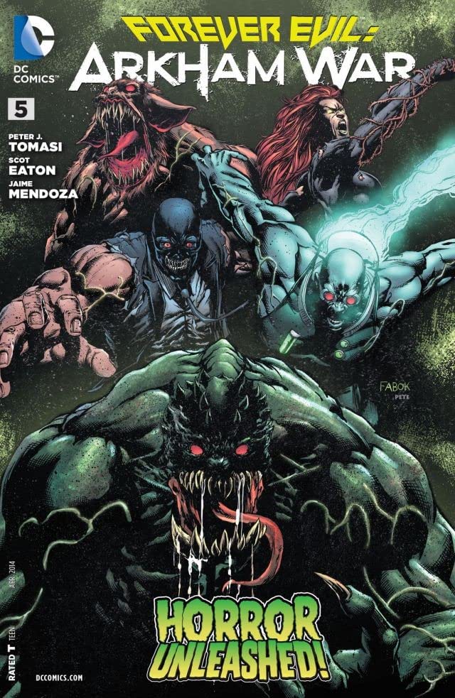 Forever Evil: Arkham War #5 cover