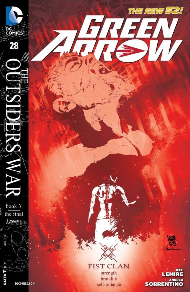 Green Arrow #28 cover