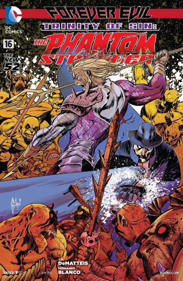 Trinity of Sin: The Phantom Stranger #16 cover