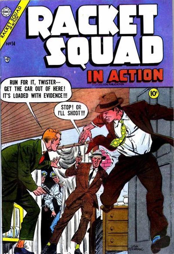 Racket Squad in Action #14 cover