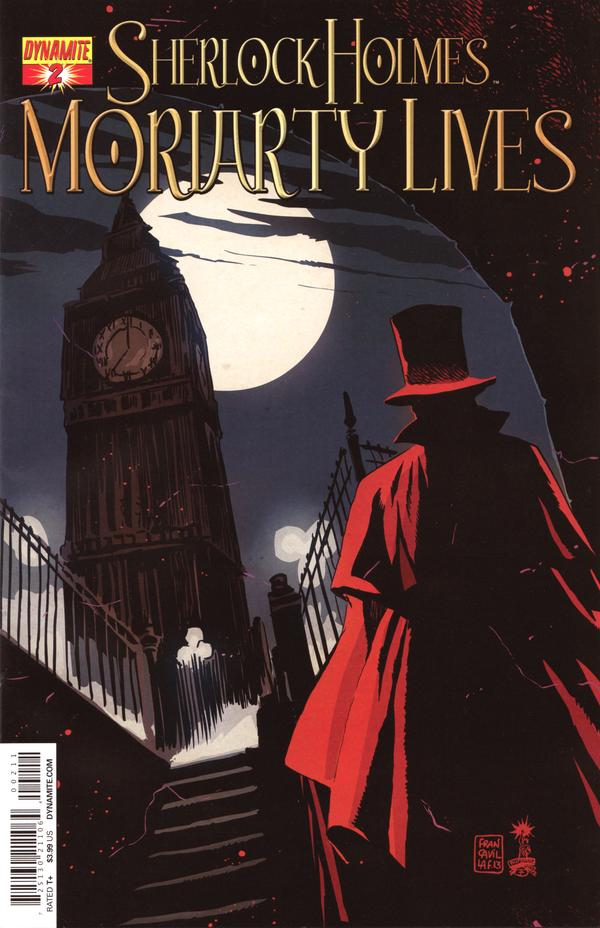 Sherlock Holmes: Moriarty Lives #2 cover