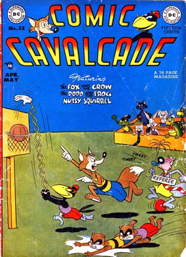 Comic Cavalcade #32 cover