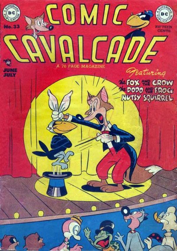 Comic Cavalcade #33 cover