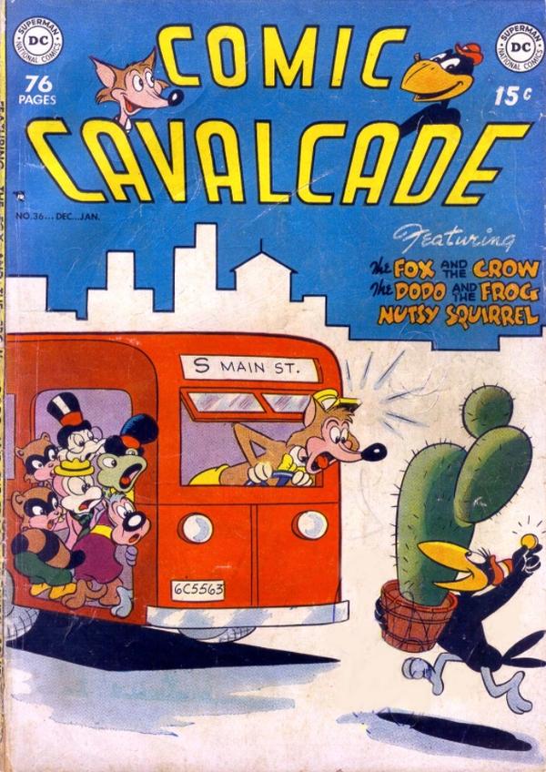 Comic Cavalcade #36 cover