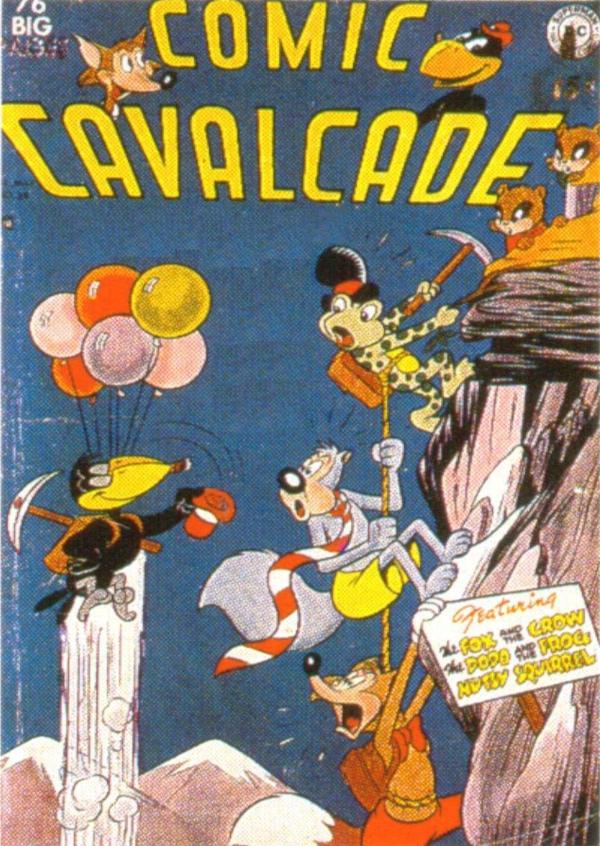 Comic Cavalcade #38 cover