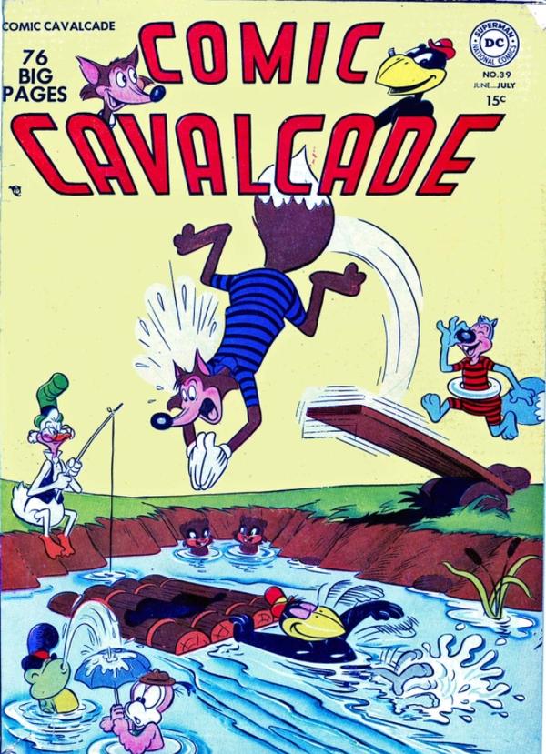 Comic Cavalcade #39 cover