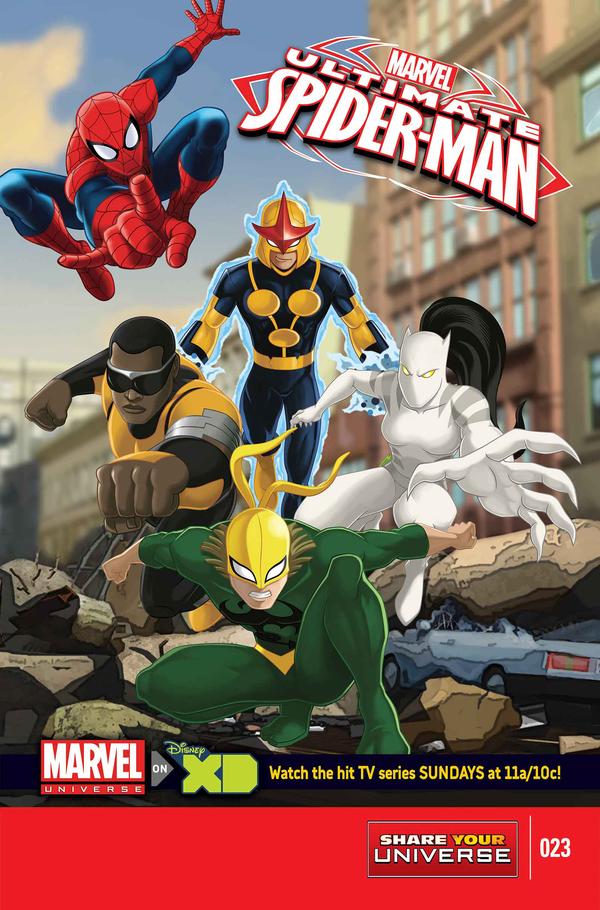 Marvel Universe Ultimate Spider-Man #23 cover