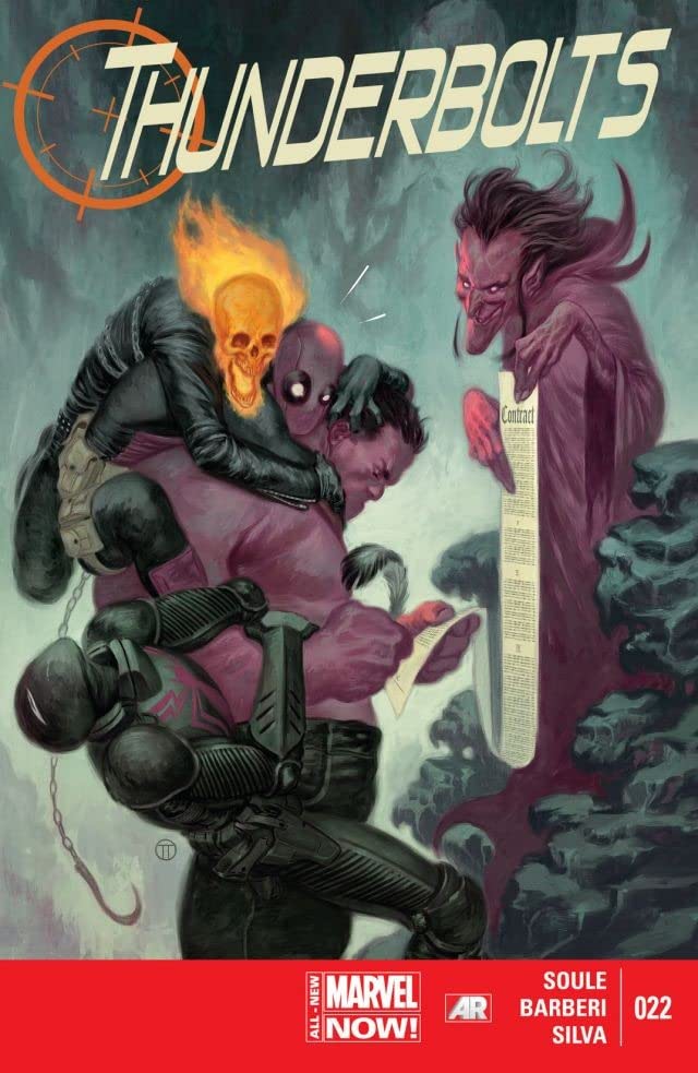 Thunderbolts #22 cover