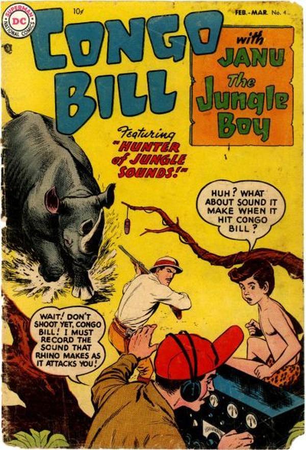 Congo Bill #4 cover