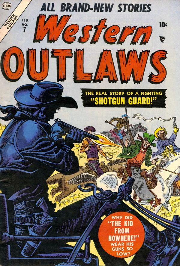Western Outlaws #7 cover