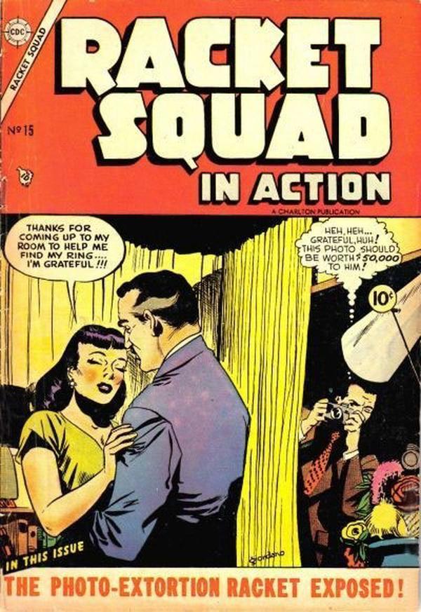 Racket Squad in Action #15 cover