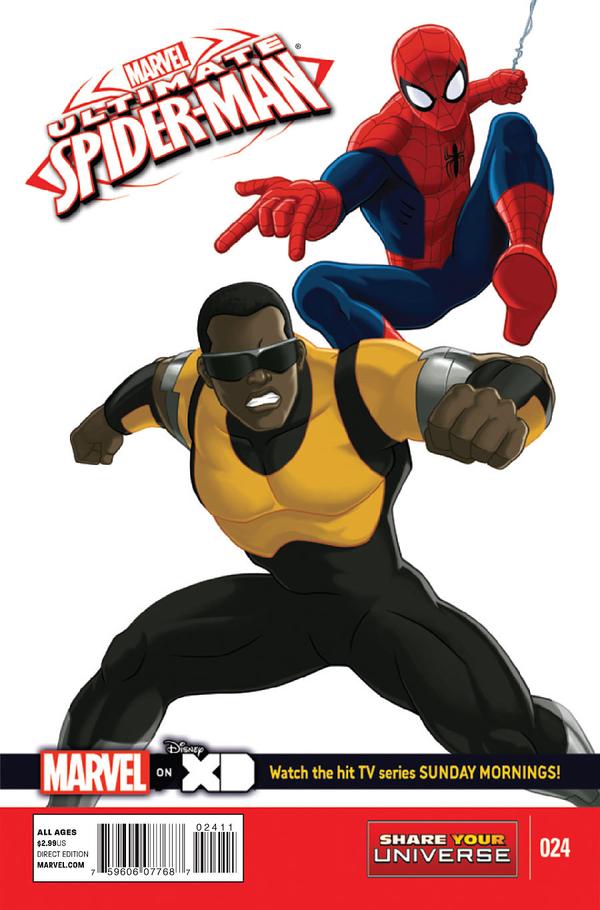 Marvel Universe Ultimate Spider-Man #24 cover