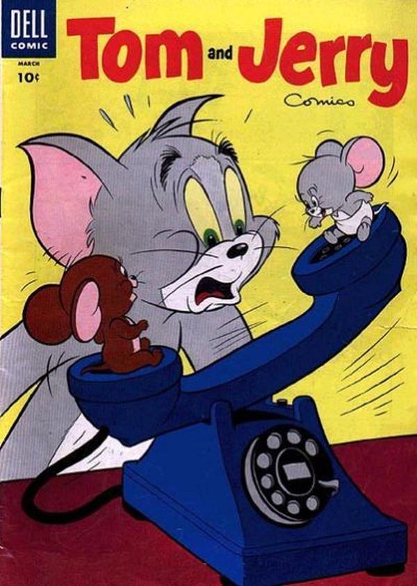 Tom & Jerry Comics #128 cover