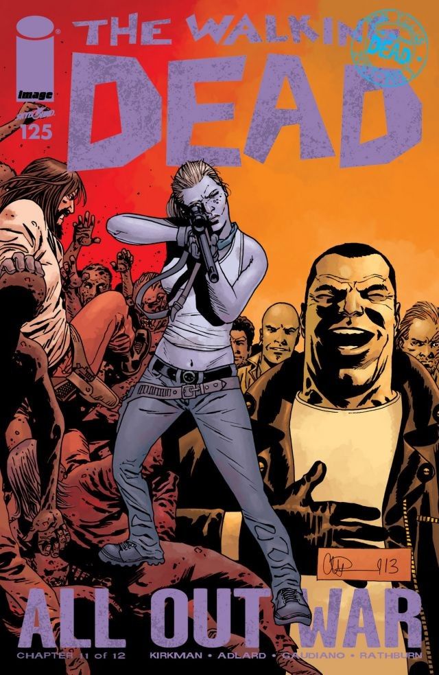 The Walking Dead #125 cover