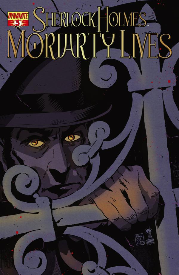 Sherlock Holmes: Moriarty Lives #3 cover