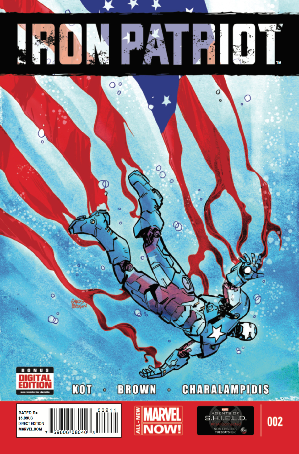 Iron Patriot #2 cover
