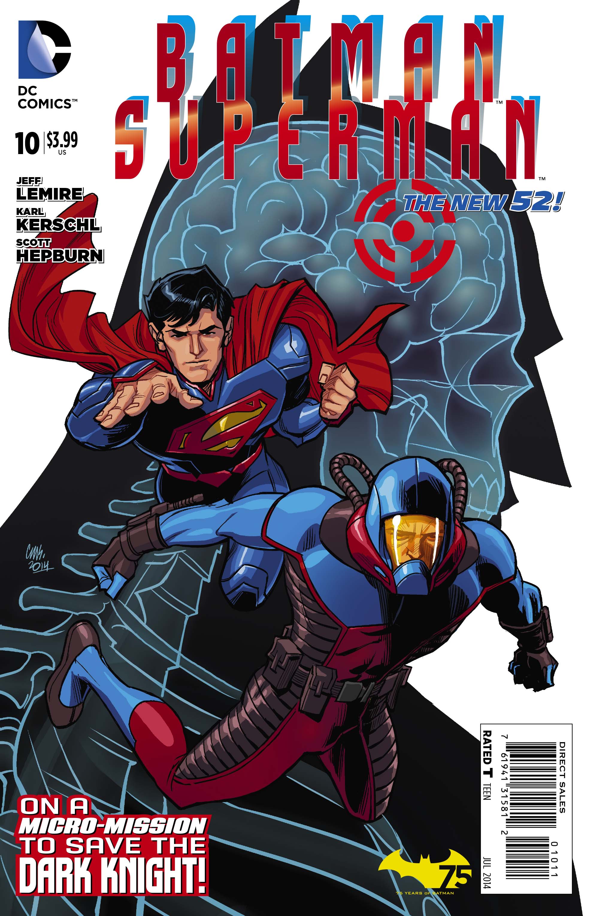 Batman / Superman #10 cover