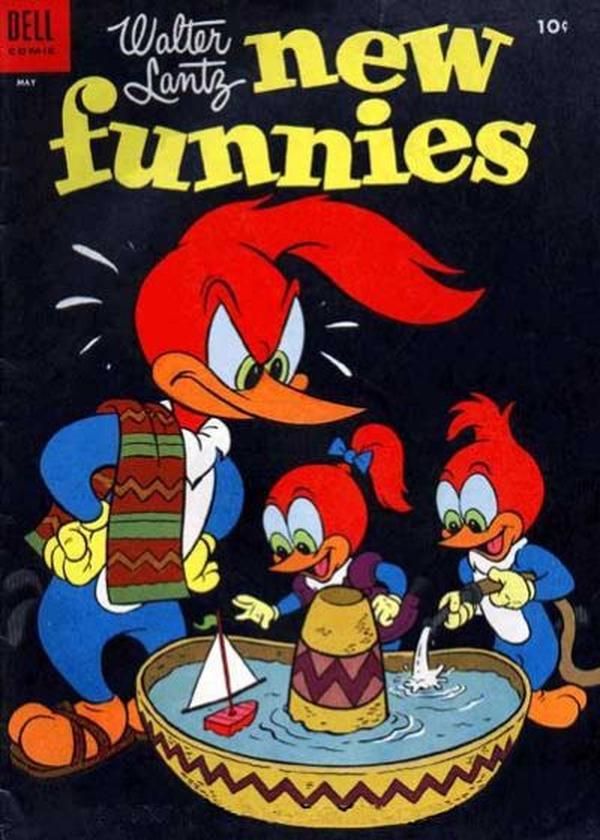 Walter Lantz New Funnies #219 cover