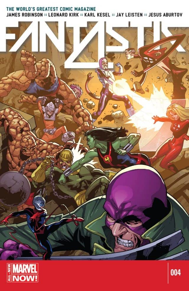 Fantastic Four #4 cover