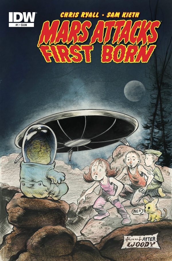 Mars Attacks: First Born #1 cover