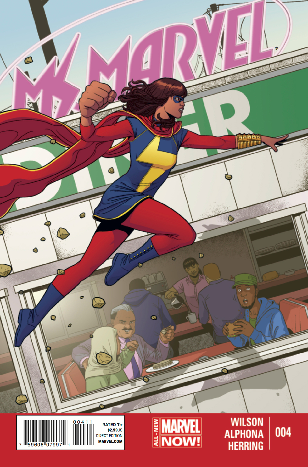 Ms. Marvel #4 cover