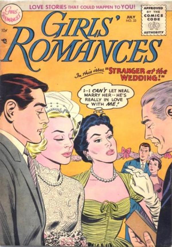 Girls' Romances #33 cover