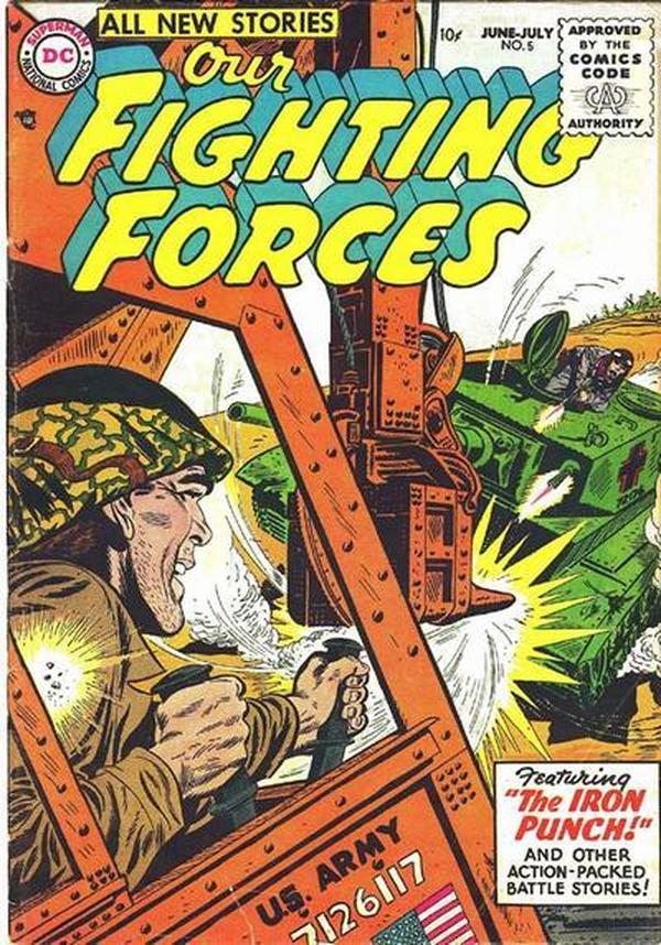Our Fighting Forces #5 cover