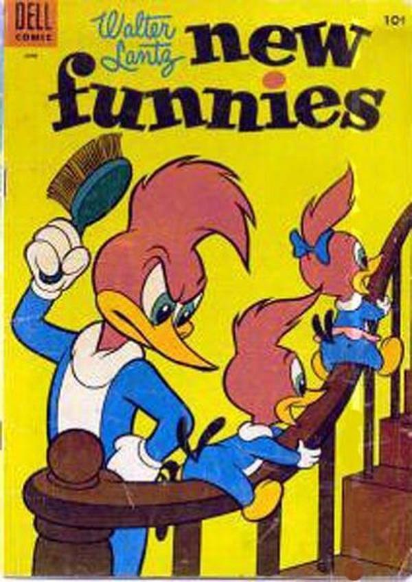 Walter Lantz New Funnies #220 cover