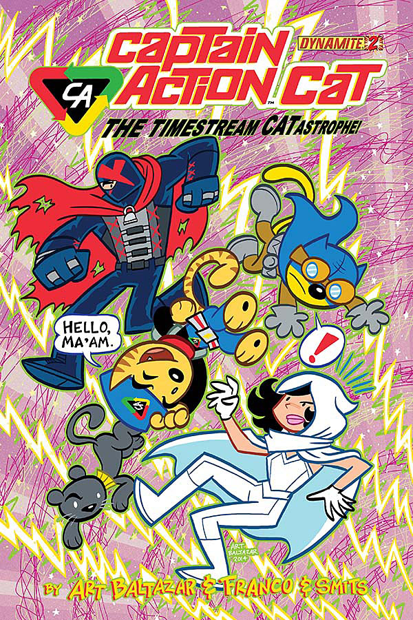 Captain Action Cat: The Timestream Catastrophe! #2