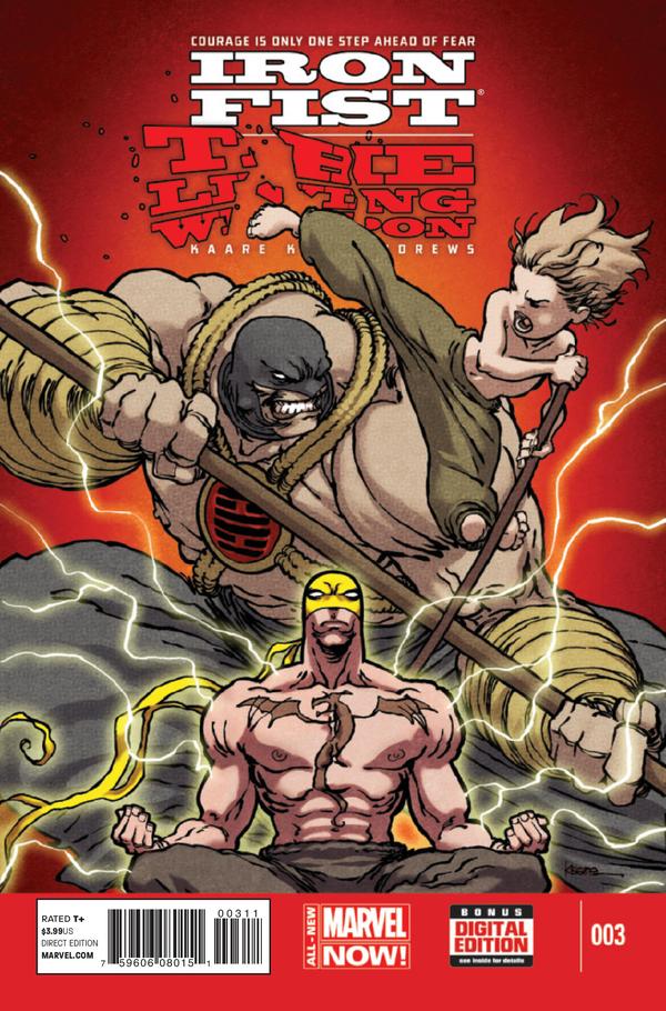 Iron Fist, the Living Weapon #3 cover