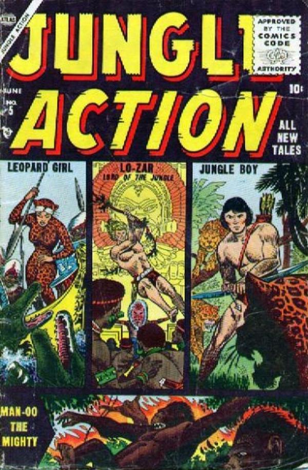Jungle Action #5 cover
