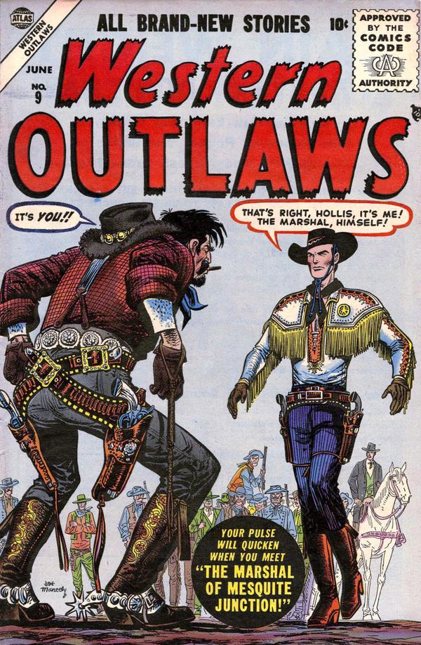 Western Outlaws #9 cover