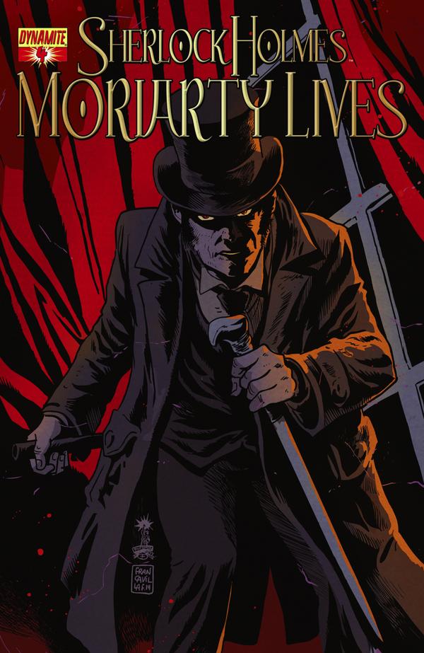 Sherlock Holmes: Moriarty Lives #4 cover