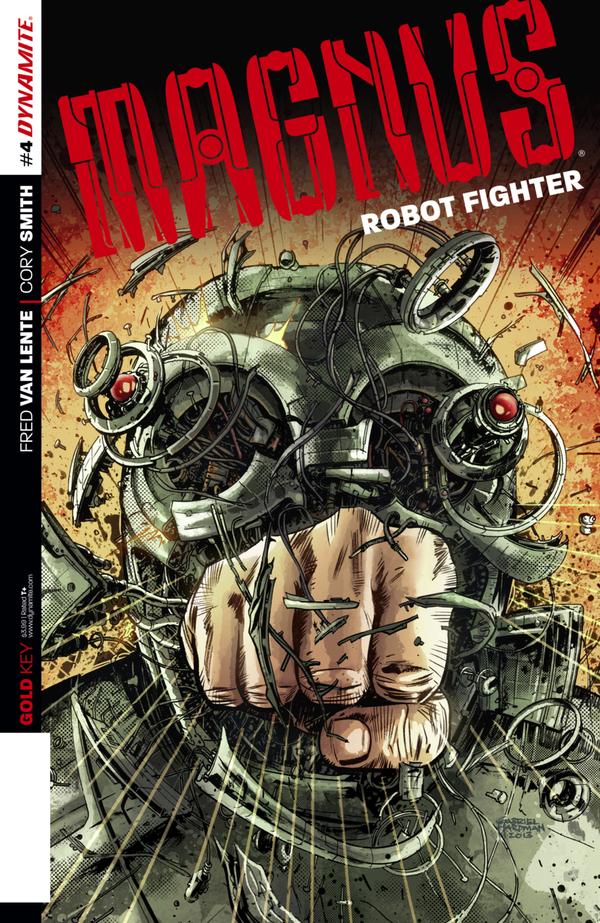 Magnus Robot Fighter #4 cover
