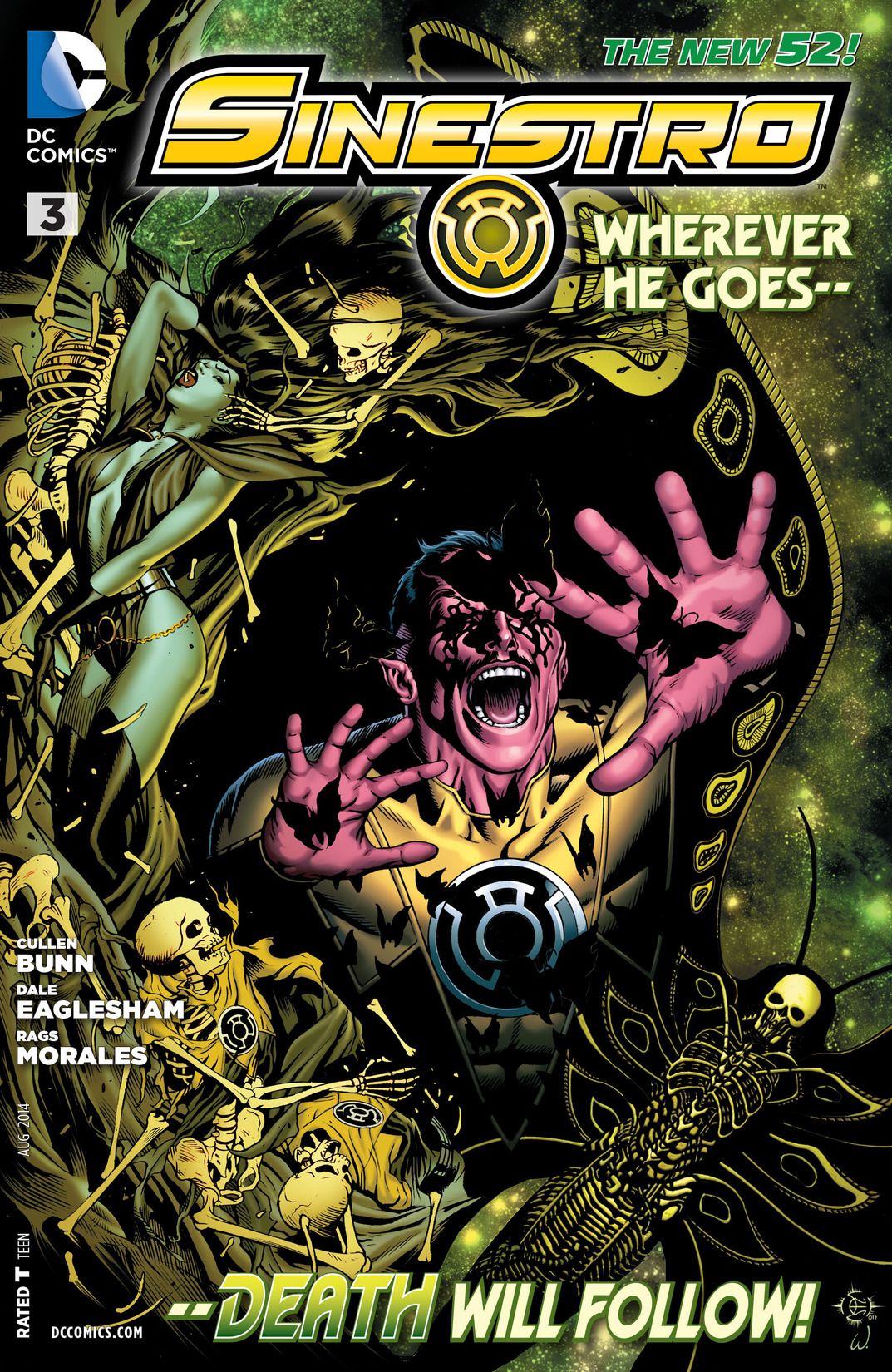 Sinestro #3 cover