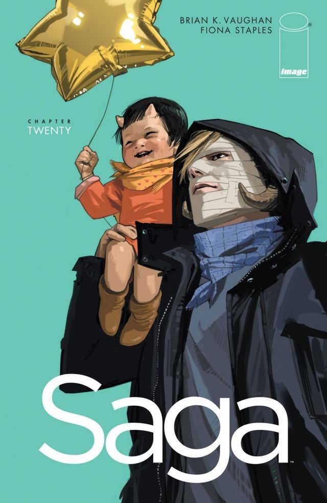 Saga #20 cover
