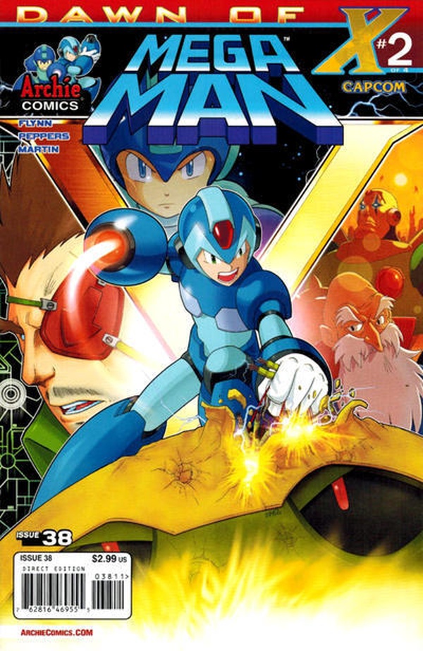 Mega Man #38 cover