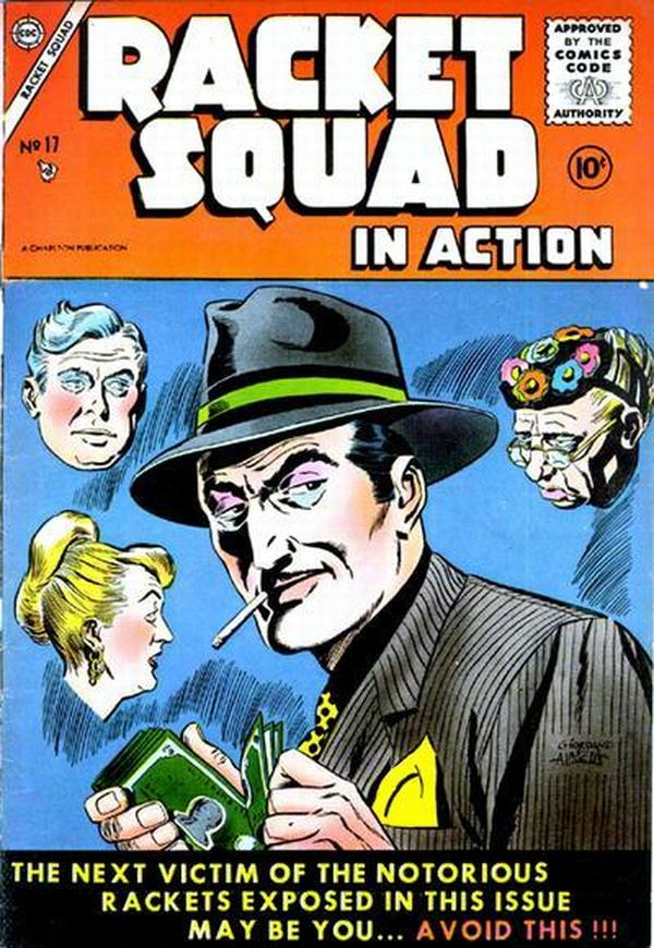 Racket Squad in Action #17 cover
